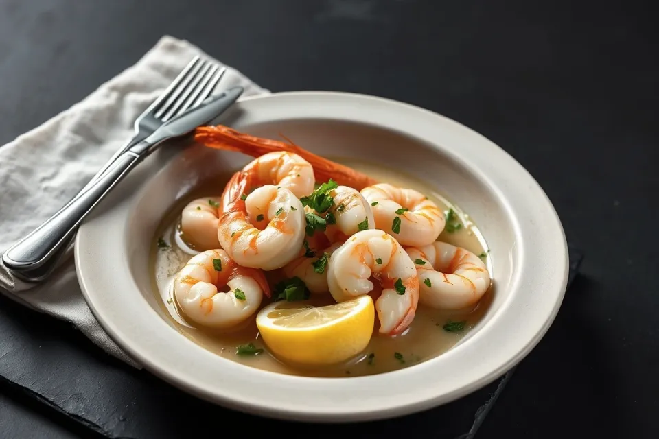 Classic Shrimp Scampi (Garlic Butter White Wine Sauce)