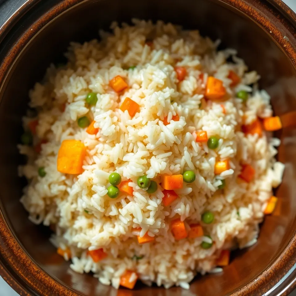Fried Rice in a Rice Cooker