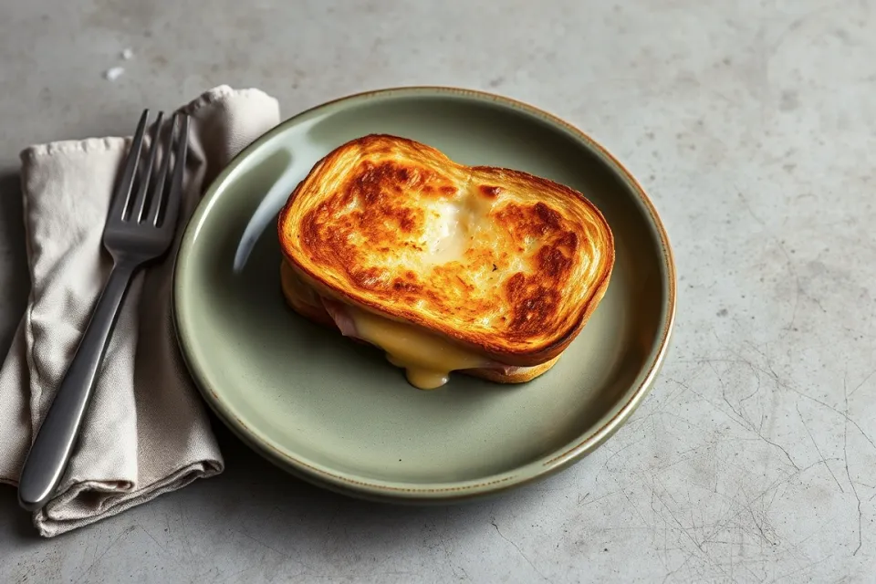 Croque Monsieur Recipe (French Ham and Cheese Sandwich)