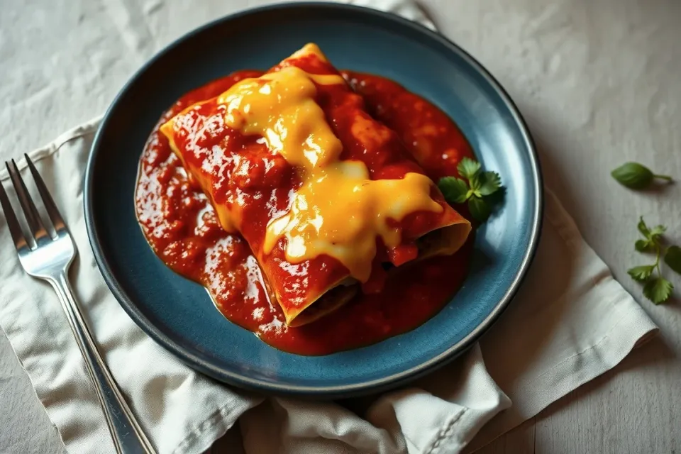 Easy Beef Enchiladas (5-Ingredient, 50 Minutes)